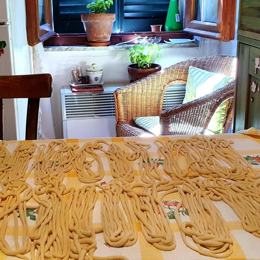 La Casa Di Dina Daire Castelmuzio Dış mekan fotoğraf